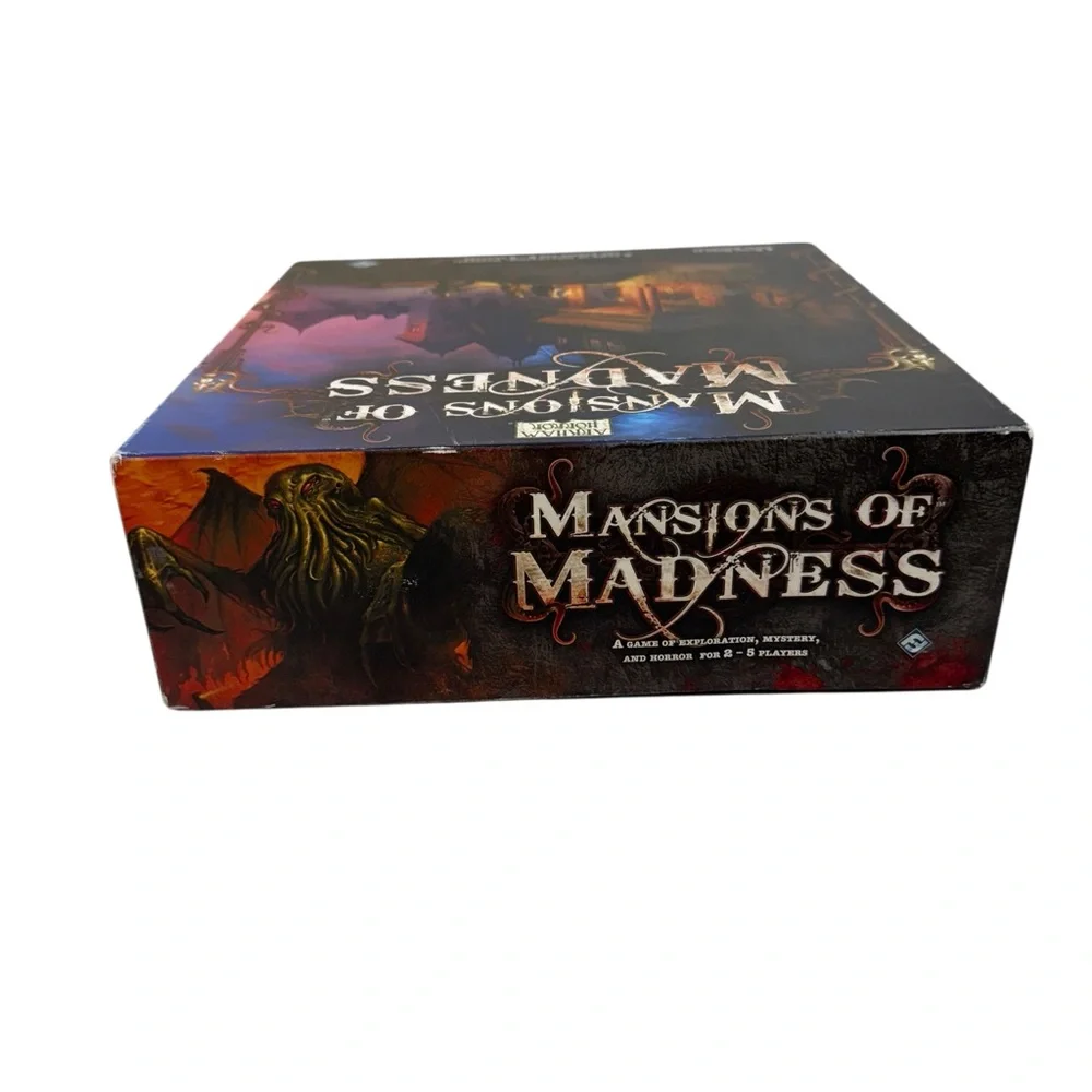 Mansions of Madness Board Game 1st Edition Arkham Horror Rare New Open Box